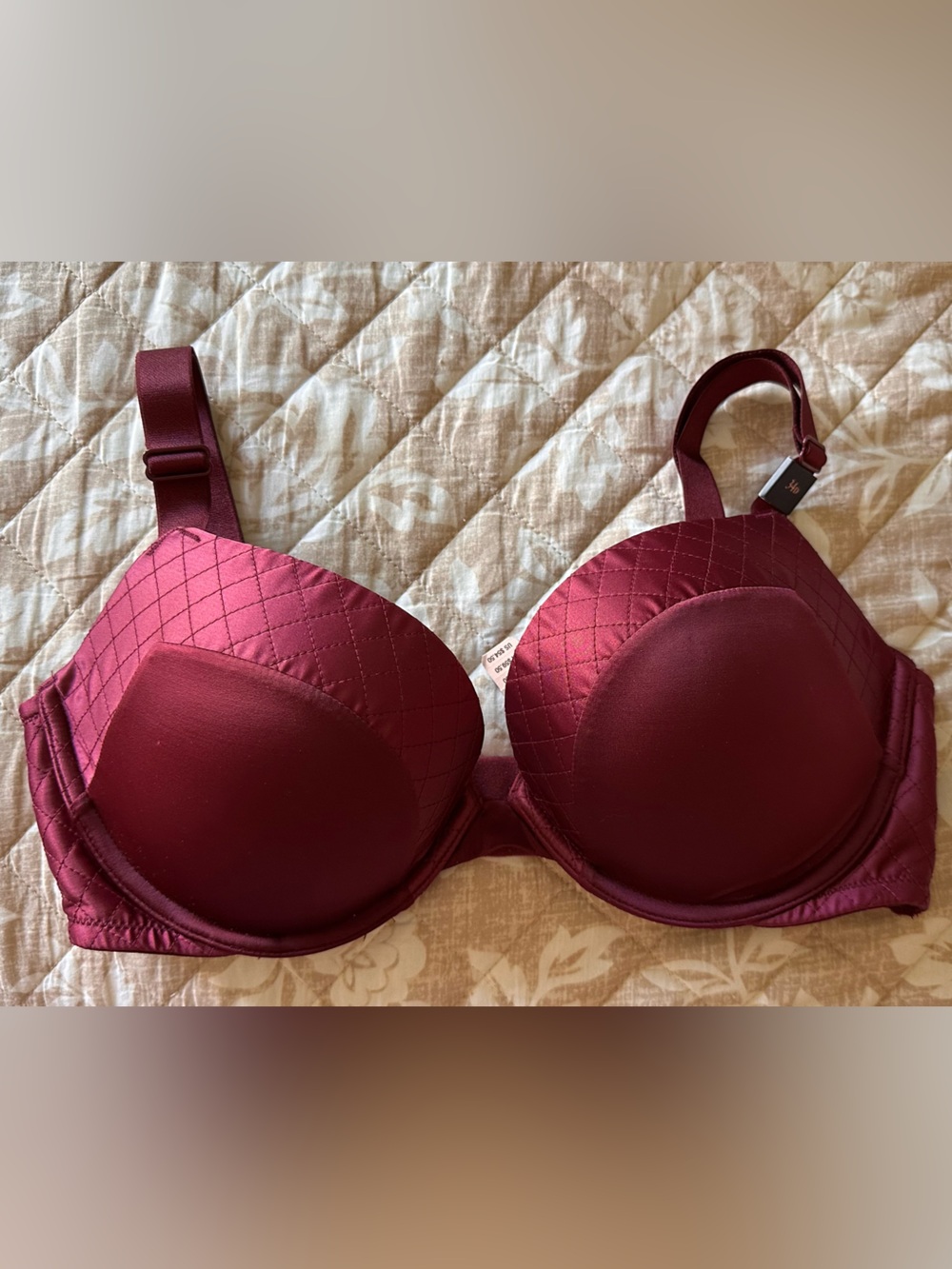 Victoria’s Secret Very Sexy Push-Up Bra – Deep Wine – Size 34D – NWT